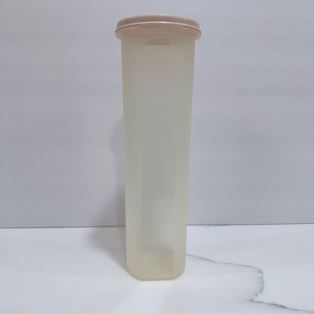 Vintage Tupperware Modular Mates‎ Pasta Keeper Dispenser Pink Lid #1661-2